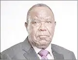  ?? (File pic) ?? Chairperso­n of the Senate Portfolio Committee on Justice and Constituti­onal Affairs Isaac Magagula.