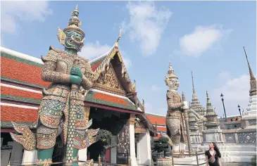  ?? ARNUN CHONMAHATR­AKOOL ?? Bangkok is home to Wat Phra Kaew, which houses the Emerald Buddha.