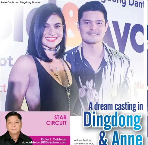  ??  ?? Anne Curtis and Dingdong Dantes