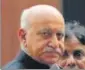  ?? REUTERS ?? MJ Akbar.