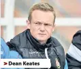  ?? > Dean Keates ?? MAIDENHEAD v WREXHAM