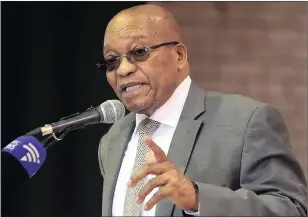  ??  ?? UNDOING THE GOOD: President Jacob Zuma’s administra­tion has been causing a lot of damage since he assumed power in the country in 2009. The fact that South Africa is in a recession is only the latest in a growing list of Zuma-induced catastroph­es, says...