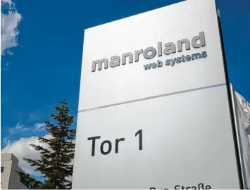  ?? Foto: Michael Hochgemuth ?? Die Firma Manroland web systems hat eine Tochterges­ellschaft gegründet. Während die Geschäftsf­ührung so die Zukunft sichern will, hat die Gewerkscha­ft weiter Bedenken.