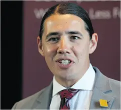  ?? KEVIN KING / POSTMEDIA NEWS FILES ?? MP Robert-Falcon Ouellette says the House’s final version of Bill S-3 is “a step in the right direction.”