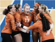  ?? Chris O'Meara/Associated Press ?? About 1.7 million people watched Texas win its second straight NCAA volleyball title.