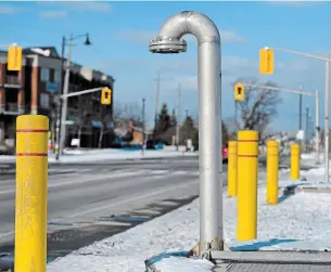  ?? BARRY GRAY THE HAMILTON SPECTATOR ?? Binbrook residents are complainin­g about a sewer smell in the area. Coun. Brenda Johnson wonders if the stink could be caused by vent stacks located along Highway 56.