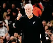  ?? Eric Gay/associated Press ?? Gregg Popovich would like to see a solution: “Many people have tried … but it hasn’t happened.