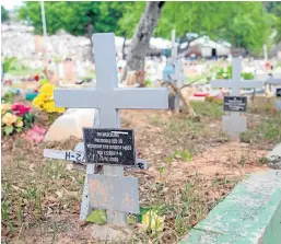  ?? Foto cortesía ?? Las labores forenses de búsqueda de personas dadas por desapareci­das en el cementerio central se extenderán hasta el 28 de mayo./