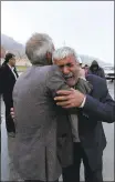  ?? ALI KHODAEI — TASNIM NEWS AGENCY VIA AP ?? Family members weep in the village of Bideh after news of the plane crash in southern Iran on Sunday.