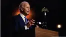  ??  ?? President-elect Joe Biden has pledged to re-engage with allies to tackle the challenges in the Middle East