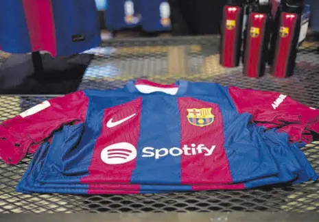  ?? // FCB ?? El Barça seguirá vinculado a Nike por lo menos hasta el final del contrato firmado