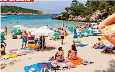  ??  ?? The Balearic Islands will be on the green list from next Wednesday IBIZA