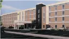  ?? SUPPLIED ?? Artist’s rendering of planned Home2 Suites by Hilton extended-stay inn.