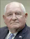  ??  ?? Agricultur­e Secretary Sonny Perdue