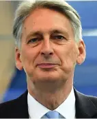  ??  ?? Pressure: Philip Hammond