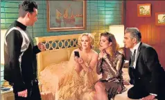  ?? ?? The Roses in the TV comedy Schitt’s Creek struggle to survive after losing all their wealth. The way the parents and their cushioned kids cope is markedly different.