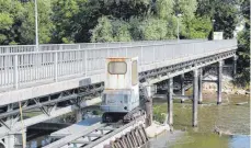  ?? ARCHIVFOTO: EIS ?? Die alte Brücke über die Donau wird vorerst nicht saniert.