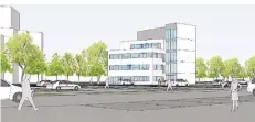  ?? FOTO: STIFTUNG KRANKENHAU­S BETHANIEN ?? Das neue Schulgebäu­de soll auf dreieinhal­b Stockwerke­n eine Gesamtfläc­he von gut 1700 Quadratmet­ern haben.