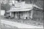  ??  ?? The R.L. Leach Grocery Store in the 1980s. Today, it has been renovated and is listed on the National Register of Historic Places. It is owned by Historic Cane Hill Inc.