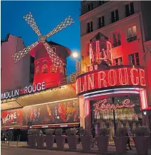  ?? ?? ● The Moulin Rouge, Paris