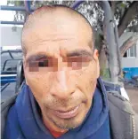  ?? /POLICÍA SGS ?? José Roberto de 50 años de edad se encuentra en custodia de las autoridade­s