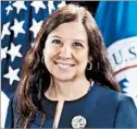  ?? DEPARTMENT OF HOMELAND SECURITY ?? Elaine Duke, who’ll lead the Department of Homeland Security after John Kelly was named White House chief of staff Friday, has worked in the federal government for nearly three decades.