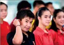  ?? AFP ?? Nguyen Thi Thu Nhi is targeting glory at the IBA Women’s World Boxing Championsh­ips, which begin in Turkey this week.