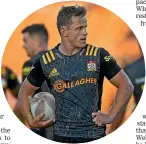  ??  ?? Chiefs captain Brad Weber says there is still strong animosity between his team and the Crusaders.