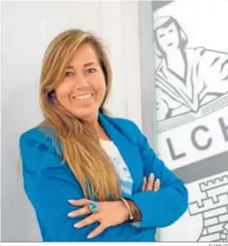  ?? ELCHE CF ?? La nueva consejera del Granada, cuando era directora general del Elche.