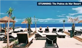  ?? ?? STUNNING: The Pedras do Mar Resort