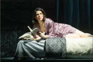  ?? ?? Na’ama Goldman har rollen som Charlotte i ”Werther” på Den Jyske Opera. Foto: Anders Bach