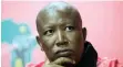  ??  ?? EFF commander-in-chief Julius Malema.