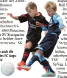  ?? Foto: Sonja Birling ?? In Fischach werden auch die Nachwuchsk­icker des FC Augs burg und des TSV 1860 München aufeinande­rtref fen.