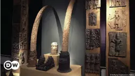  ??  ?? Most of the artefacts were looted by British forces during a military expedition to the kingdom, in what is now Nigeria, in 1897