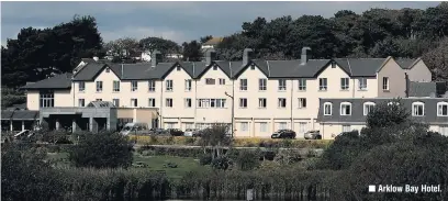  ??  ?? Arklow Bay Hotel.