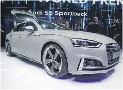  ??  ?? The Sportback’s launch is set for early 2017 — and rumour has it Audi won’t leave North America hanging.