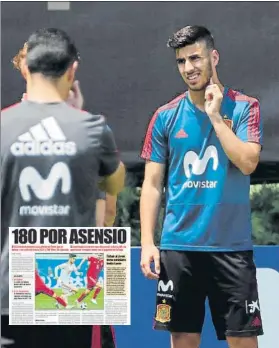  ?? FOTO: SIRVENT ?? MD lo adelantó el viernes Ese día publicó la oferta en firme del Liverpool por Asensio