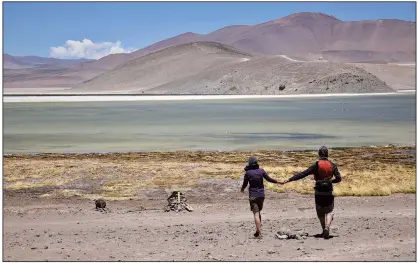  ??  ?? Chile’s Atacama Desert may not have caught on with tourists, but for those in the know, it offers an otherworld­ly experience.