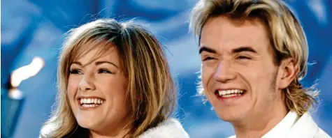  ?? Foto: Imago, Scherf ?? Zwölf Jahre, in denen sie zu Stars geworden sind: Helene Fischer und Florian Silbereise­n bei der Probe zum „Winterfest der Volksmusik“im Jahr 2006.