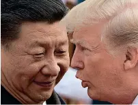  ?? AFP ?? Xi Jinping and Donald Trump agreed this month to stop escalating tit-for-tat tariffs that have upended global trade. —
