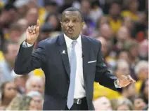  ?? Tony Dejak / Associated Press ?? Dwane Casey led the Raptors to a franchise-record 59 wins and the top seed in the Eastern Conference this season.