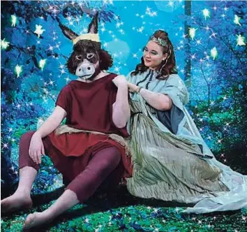  ?? Courtesy of WCSU Dept. of Theatre Arts / Contribute­d photo ?? The WCSU Dept. of Theatre Arts presents a virtual production of Shakespear­e’s “A Midsummer Night’s Dream” April 30 and May 9.