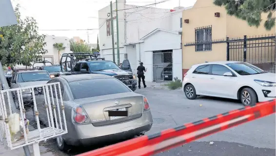  ?? ARCHIVO EL HERALDO DE CHIHUAHUA ?? Un efectivo operativo permitió detener al autor intelectua­l y su cómplice a las pocas horas del delito