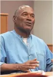  ?? RENO GAZETTE-JOURNAL VIA USA TODAY NETWORK ?? O.J. Simpson was granted parole Thursday in Nevada.