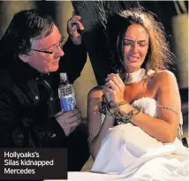  ??  ?? Hollyoaks’s Silas kidnapped Mercedes