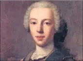  ??  ?? THE YOUNG PRETENDER: Prince Charles Edward Stuart.