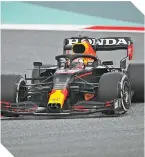  ?? / FOTO: @MAX33VERST­APPEN ?? Red Bull Racing no quiere más polémicas.