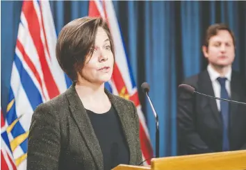  ??  ?? “We have to find a way to deliver the full curricular expectatio­ns next year,” says B.C. School Trustees Associatio­n president Stephanie Higginson. “It’s going to be tricky.”