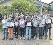  ?? FOTO: LSZ ?? Schüler der Jahrgangss­tufen 3, 4, 5 und 6.