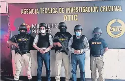  ?? FOTO: EL HERALDO ?? Los exfunciona­rios de Invest-h fueron detenidos el jueves anterior y puestos a las órdenes de las autoridade­s competente­s.